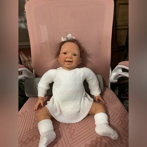 Waltraud Hanl  20” tall realistic baby doll